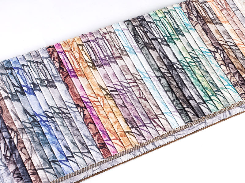 Trendi tiskana emboss laminacija Velvet tkanina - svestrani izbor za razne aplikacije
