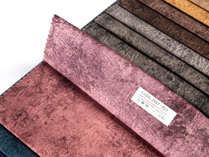 Meka i svilenkasto tiskana embos laminacija baršunasta tkanina - prepustite se luksuzu