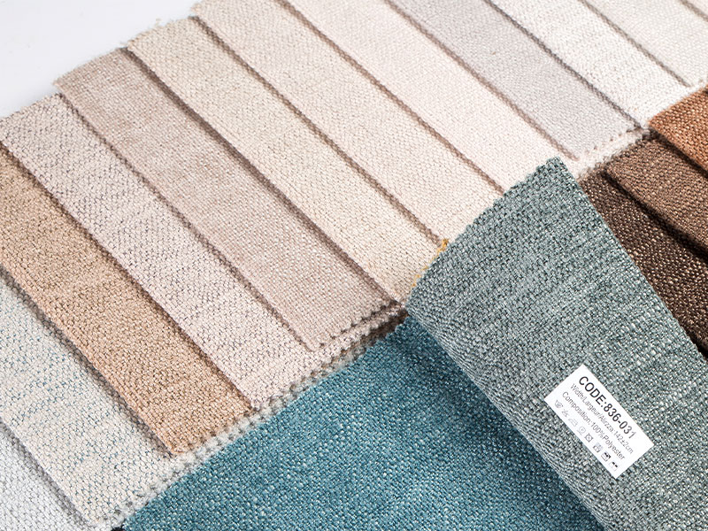 Meka i luksuzna obična kenille tkanina za poklopce i bacanje na sofi