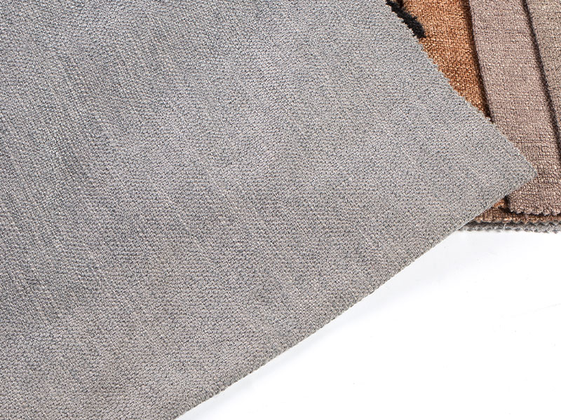 Meka i luksuzna obična kenille tkanina za poklopce i bacanje na sofi